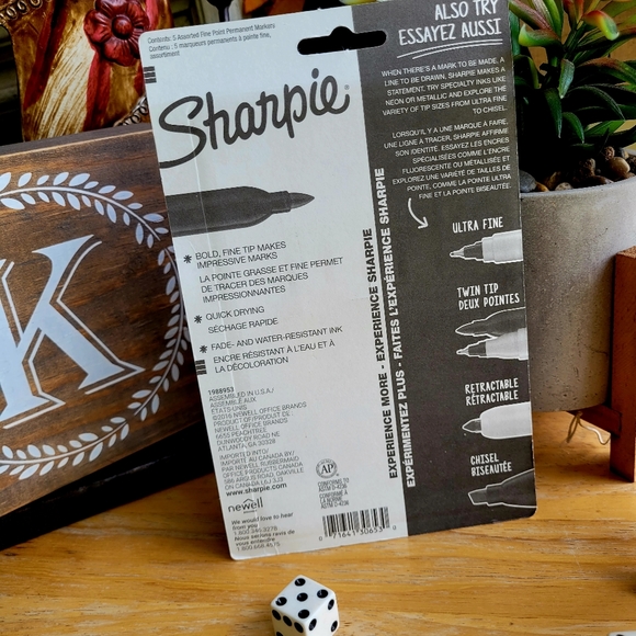 Sharpie Multicolor Five Pack - Picture 3 of 9